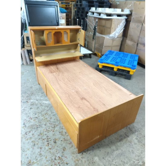 3 feet wood bed (60% NEW)