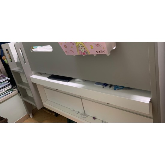 Customized three-foot bed (70% new)