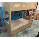 Three-foot upper and lower lattice mother bed (70% new)
