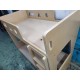 Three-foot upper and lower lattice mother bed (70% new)