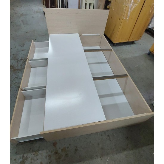 4-foot double bed (75% new)