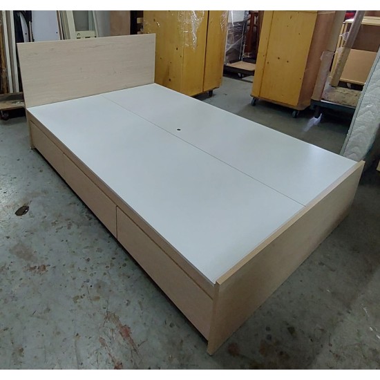 4-foot double bed (75% new)