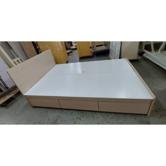 4-foot double bed (75% new)