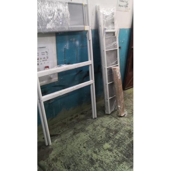 Iron loft bed (70% new)///////SOLD