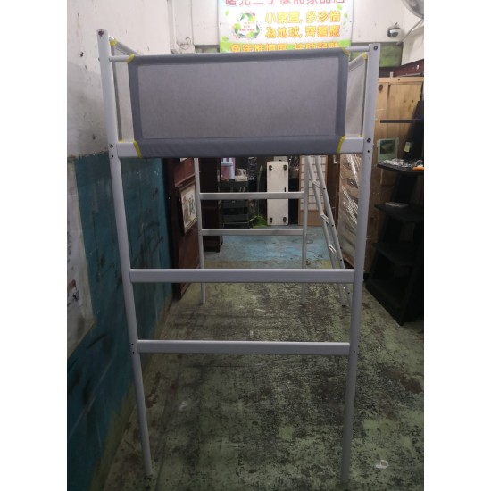 Iron loft bed (70% new)///////SOLD