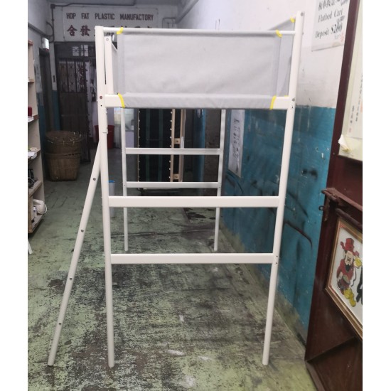Iron loft bed (70% new)///////SOLD