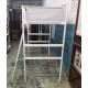 Iron loft bed (70% new)///////SOLD