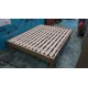 Solid wood five-foot bed frame (75% new)