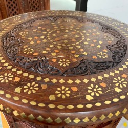 全新紫檀木手工鑲銅片櫃仔