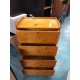 Solid wood Cabinet with 4 drawers (80% NEW)