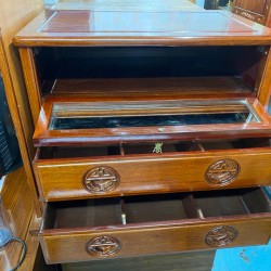 中式花梨儲物櫃