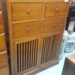 松杉雙門四桶儲物櫃