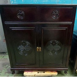 翻新花梨梳妝儲物櫃 