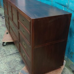 愉木翻新中式地櫃