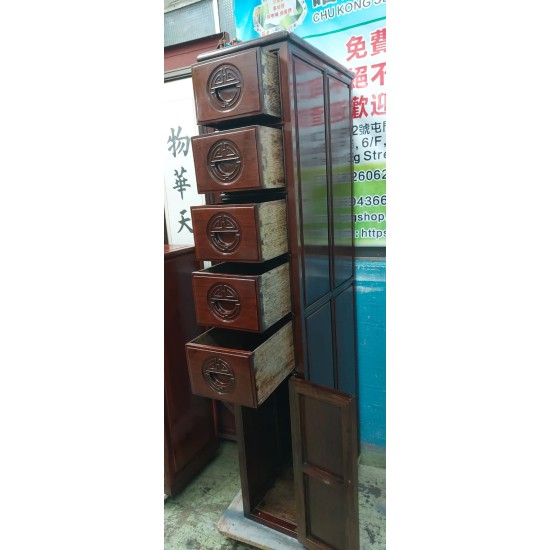 中式花梨翻新儲物櫃