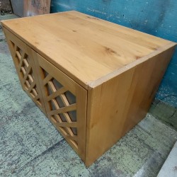 實木電視地櫃/儲物櫃(70%新)