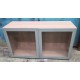 Beautiful four-foot glass cabinet (80% new)