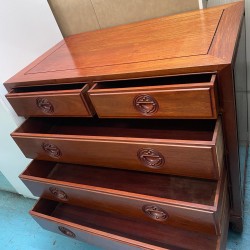 花梨中式五桶櫃 (70%新) 