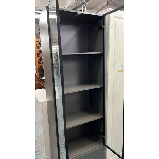 2-foot glass cabinet (70% new)