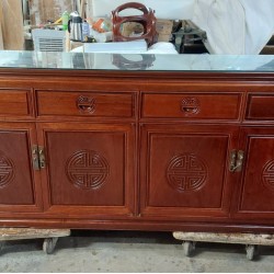 翻新中式花梨地櫃