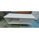 Pure white TV cabinet (70% new)