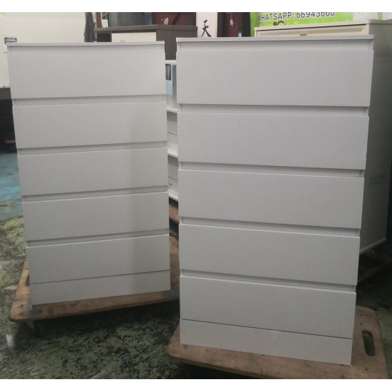 Practical five-drawer cabinet (60% new)
