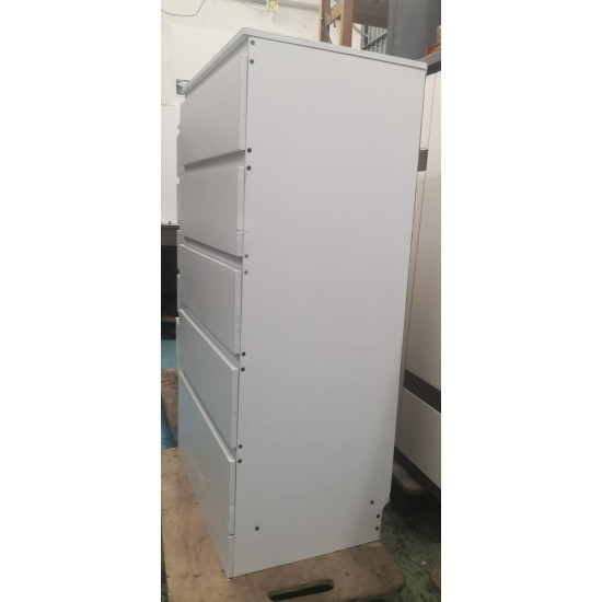 Practical five-drawer cabinet (60% new)