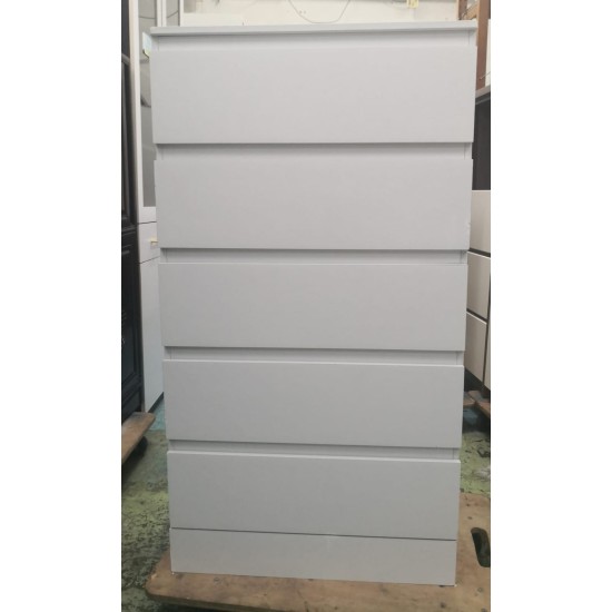 Practical five-drawer cabinet (60% new)