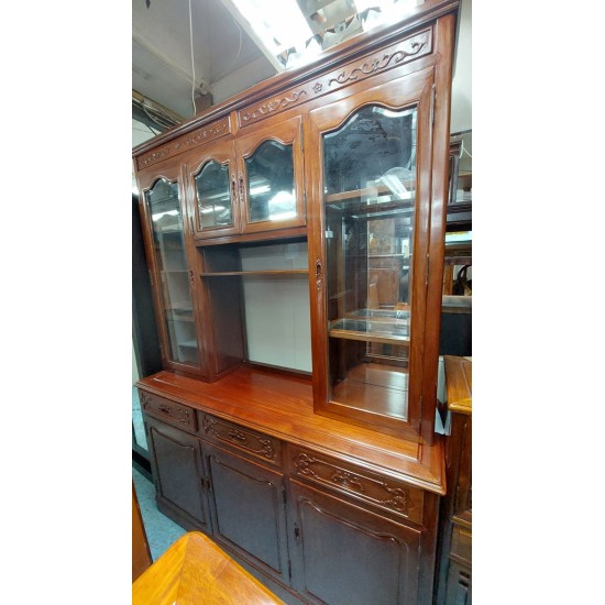 Rosewood living room cabinet/TV cabinet refurbished
