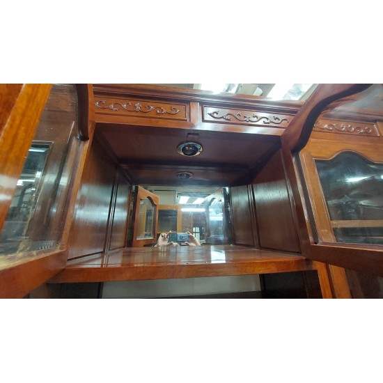 Rosewood living room cabinet/TV cabinet refurbished