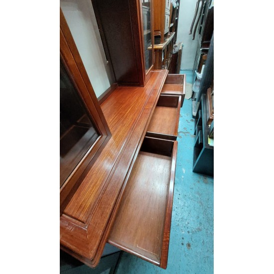 Rosewood living room cabinet/TV cabinet refurbished