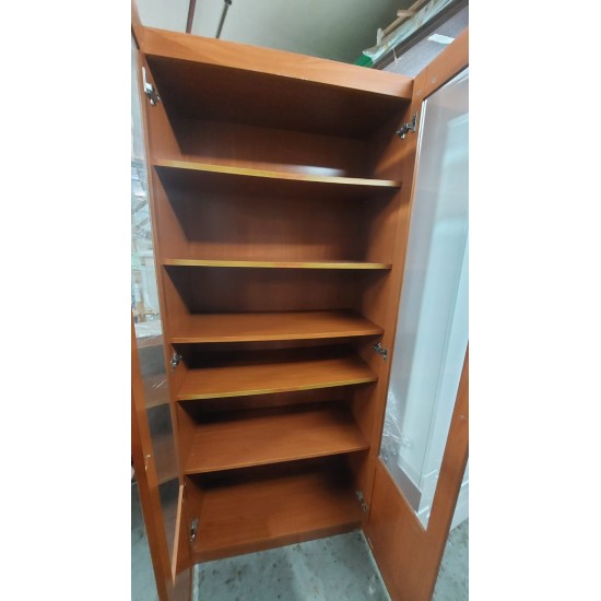 實用玻璃書櫃 (70%新)