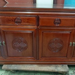 翻新花梨六呎地櫃 