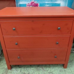 實木三桶櫃(70%新)