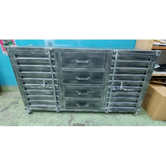 無碌工業風金屬櫃 (75%新)