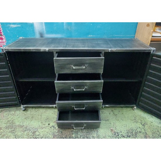 無碌工業風金屬櫃 (75%新)