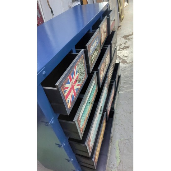 懷舊特色桶櫃(75%新)