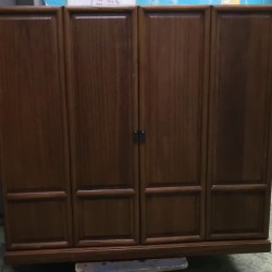 實木儲物櫃(70%新)