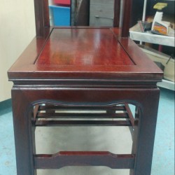 中式菠蘿格茶几 巳翻新 