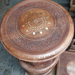 紫檀木手工銅櫃仔(99%新)