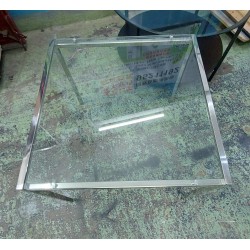 不鏽鋼腳茶几 (75%新)