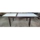Solid wood Foldable glass-top Dining Table (80% NEW)