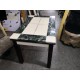 Marble four-foot dining table (70% new)