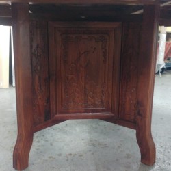 厚料花梨中式餐枱