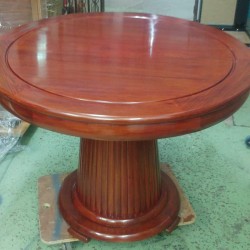 中式花梨餐枱 (已翻新)