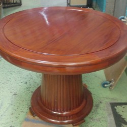 中式花梨餐枱 (已翻新)