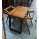 Beautiful solid wood one chair and two chairs (70% new)
