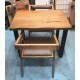 Beautiful solid wood one chair and two chairs (70% new)