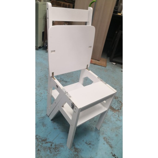 實木變形梯櫈 (70%新)  己售 sold