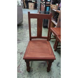 中式實木餐椅x4 已翻新